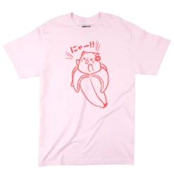 Bananya Angry Pink Tee
