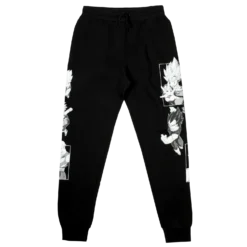Z-Fighters Black & White Print On Black Joggers -Atsuko Sale Store AP9W7CDBZ 1
