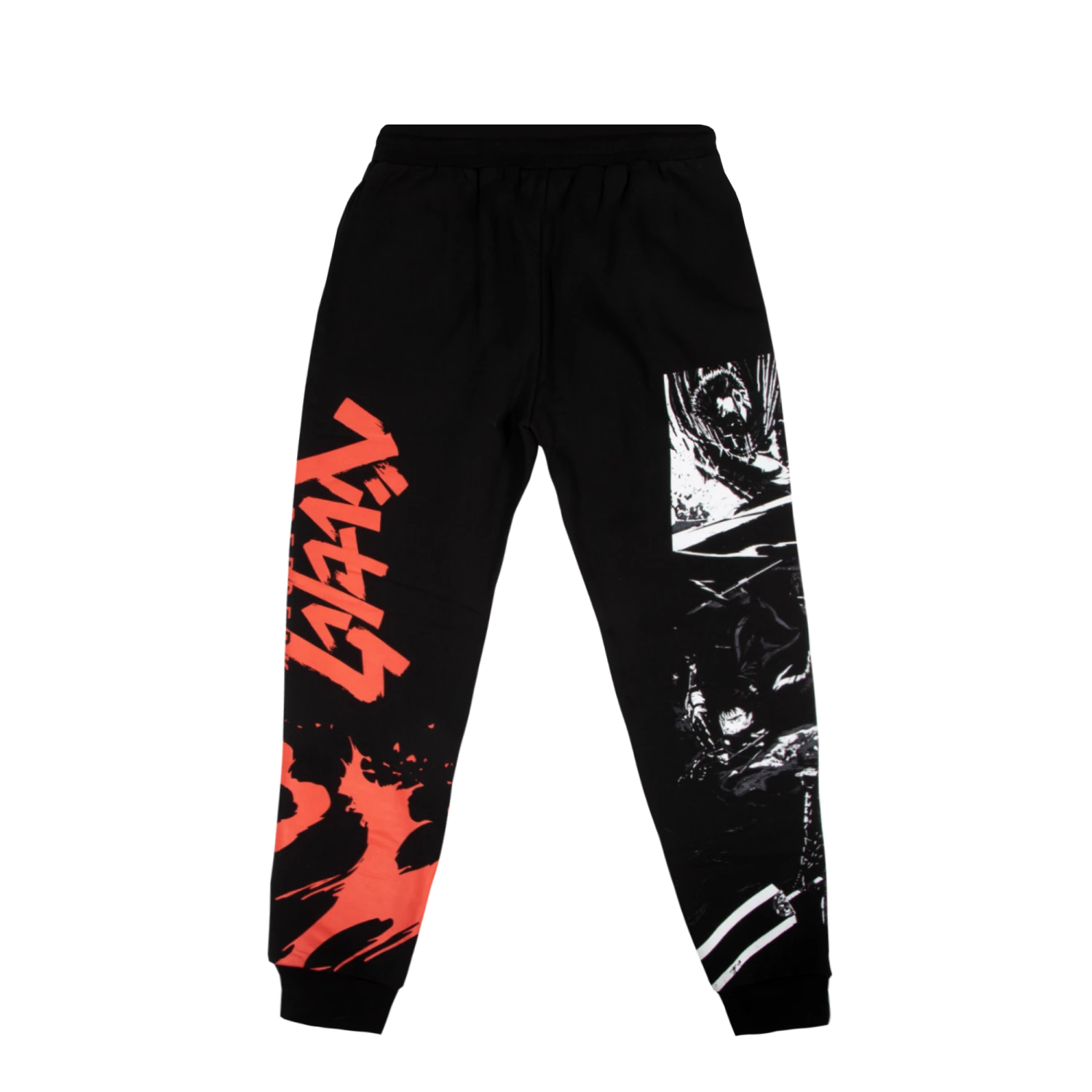 Enraged Guts Wrapped Black Joggers 4 Enraged Guts Wrapped Black Joggers - Image 2