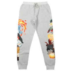 Class 1-A My Hero Academia Grey Joggers