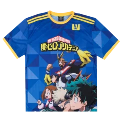 My Hero Academia Class 1-A Blue Soccer Jersey