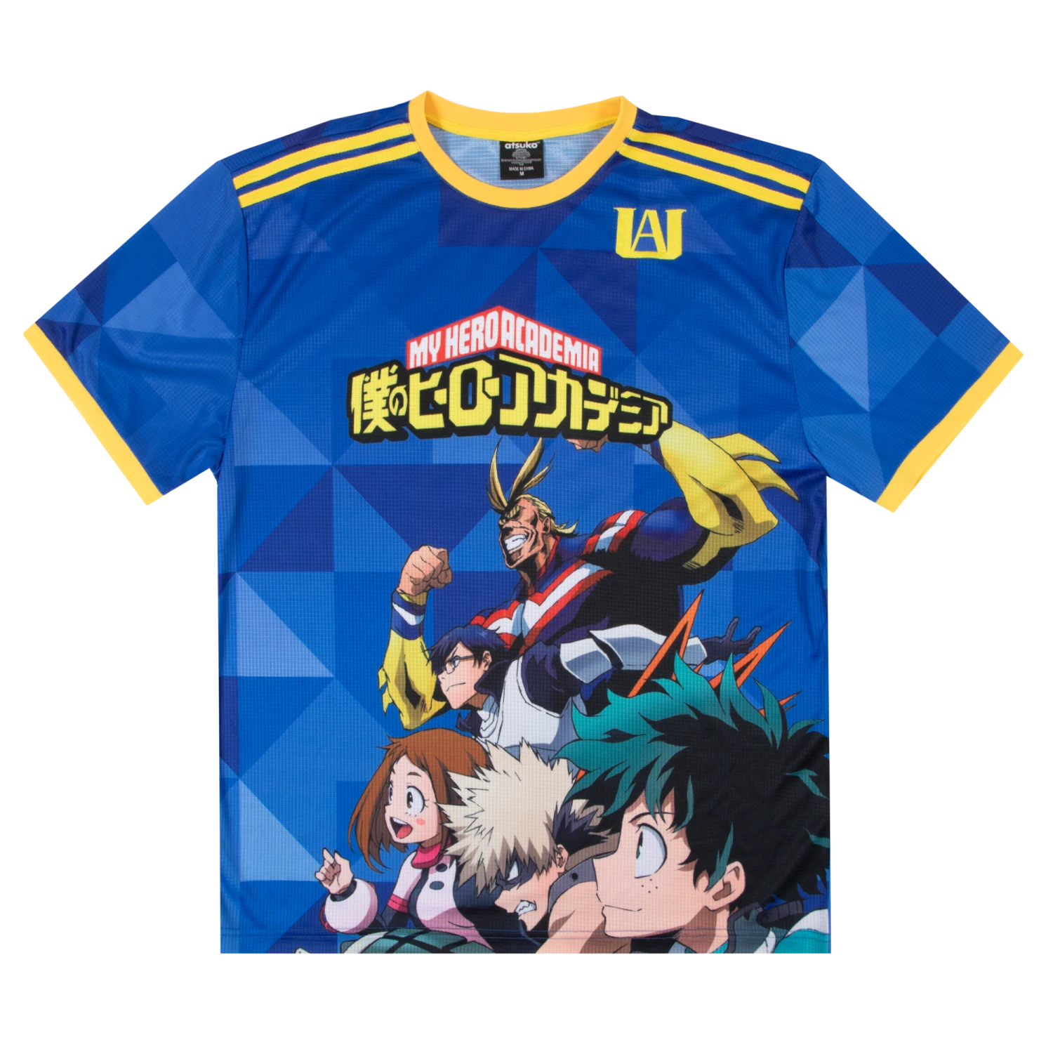 My Hero Academia Class 1-A Blue Soccer Jersey 3 My Hero Academia Class 1-A Blue Soccer Jersey