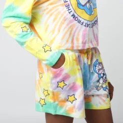 Gadget Cat From The Future Tie Dye Lounge Set -Atsuko Sale Store CMF1V2LDMN ecomm 3