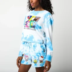 Hello Kitty X My Hero Academia Tie Dye Lounge Set -Atsuko Sale Store CMF1V2NMHK ecomm 3