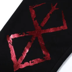 Brand Of Sacrifice Red And Black Lounge Set -Atsuko Sale Store CMM25G1CRU 4