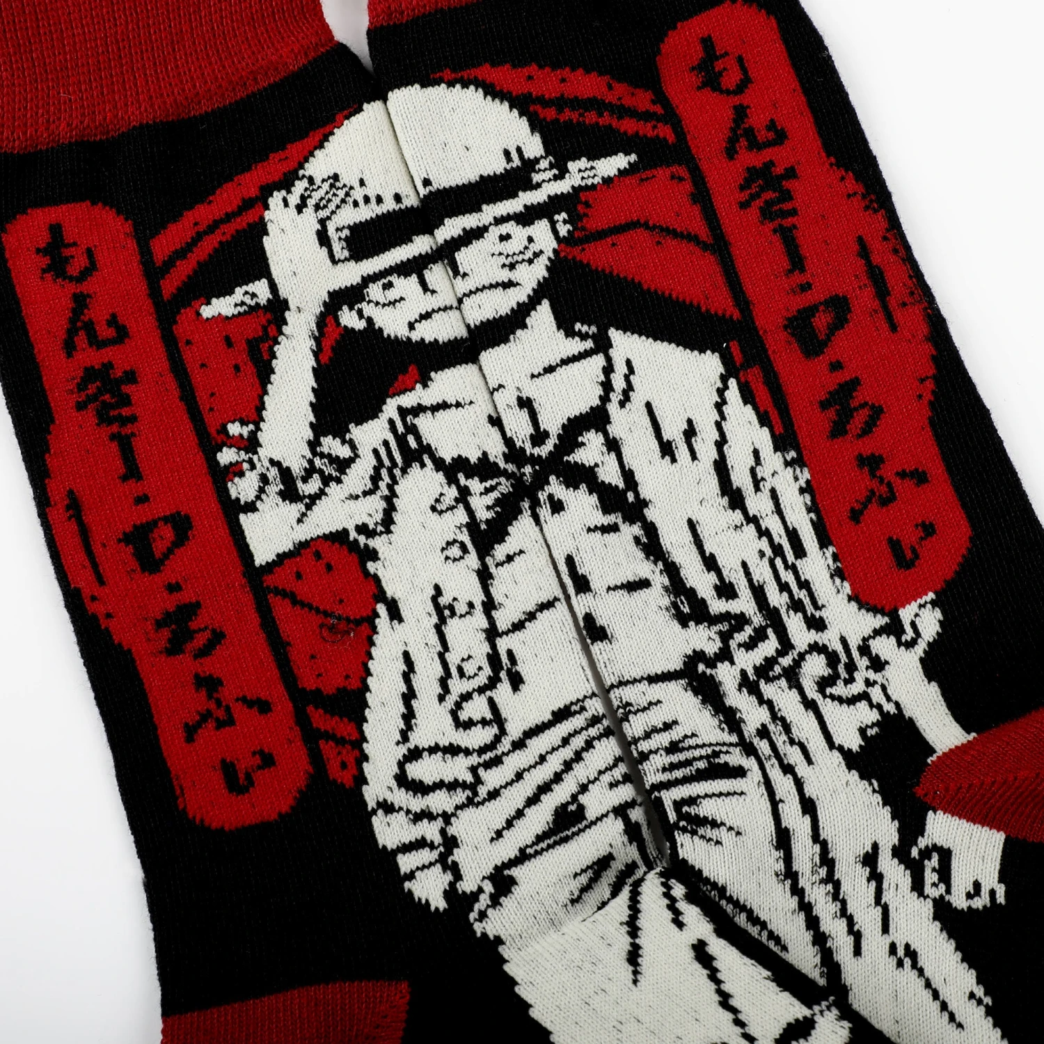 One Piece Monkey D. Luffy Socks 4 One Piece Monkey D. Luffy Socks - Image 2