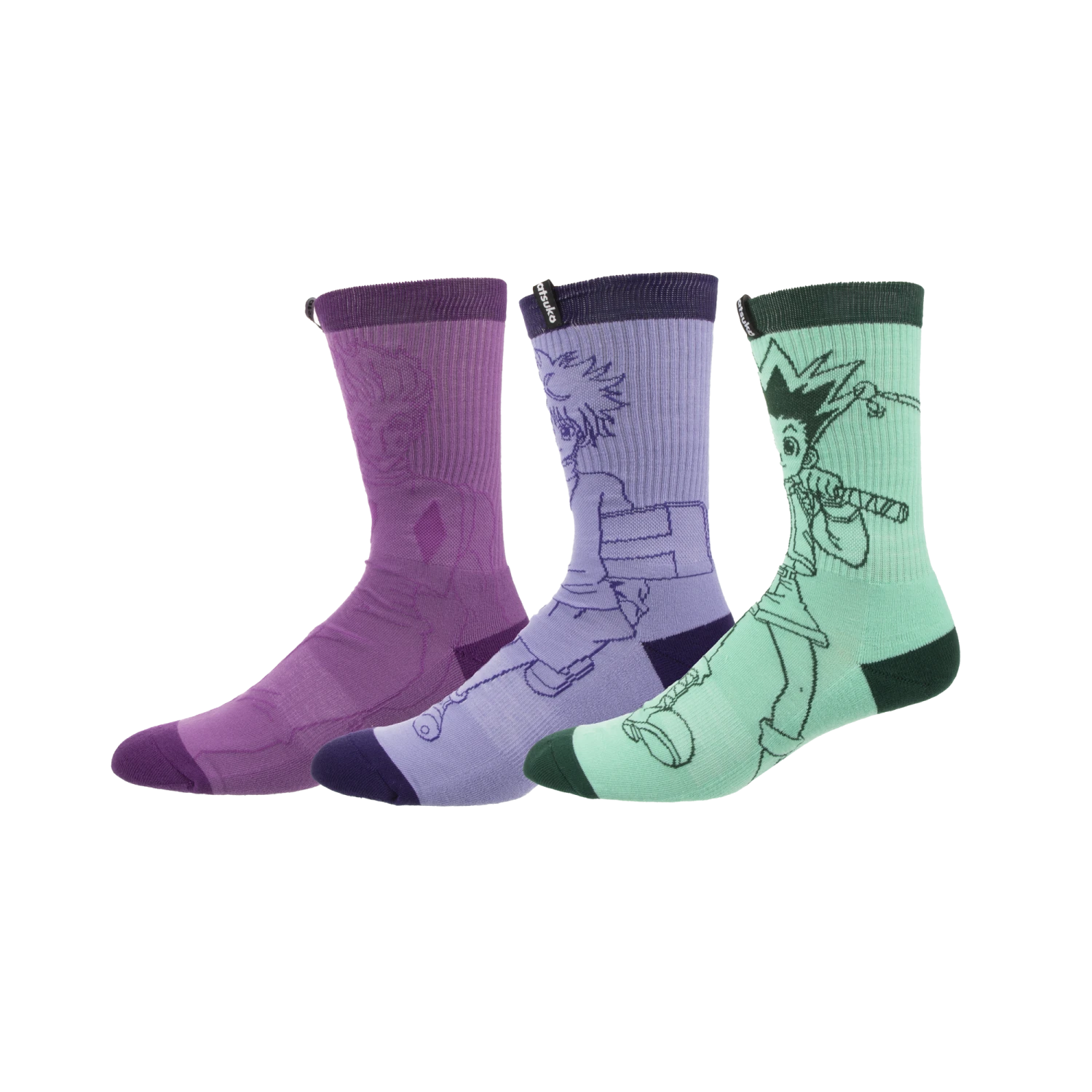 Hunter X Hunter Socks Box Set 3 Hunter X Hunter Socks Box Set