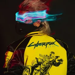Cyberpunk 2077 Bomber Jacket -Atsuko Sale Store CYBER 26