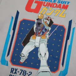 Gundam E.F.S.F. Grey Hoodie -Atsuko Sale Store HD8SLVCRU 4