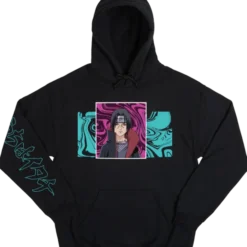 NARUTO Itachi Of The Sharingan Black Hoodie