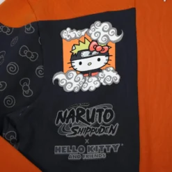 Hello Kitty X Naruto Patchwork Hoodie -Atsuko Sale Store HD9PT1NSC 3
