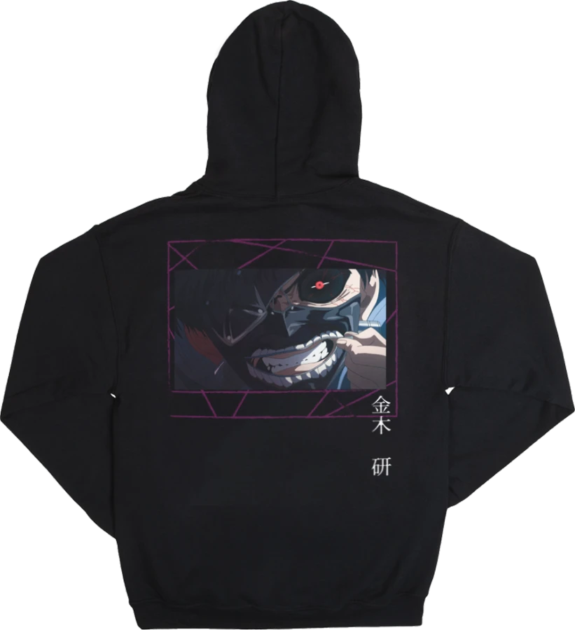 Tokyo Ghoul Black Hoodie 4 Tokyo Ghoul Black Hoodie - Image 2