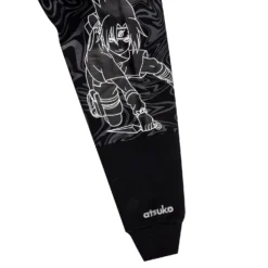 Patchwork Naruto Black Hoodie -Atsuko Sale Store HDA29RDNAR 5