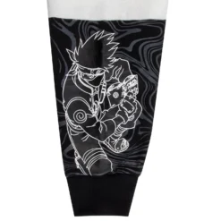 Patchwork Naruto Black Hoodie -Atsuko Sale Store HDA29RDNAR 6