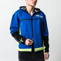 Spike Spiegel Contrast Zip Hoodie -Atsuko Sale Store HDA2GUFCBP ecomm 4