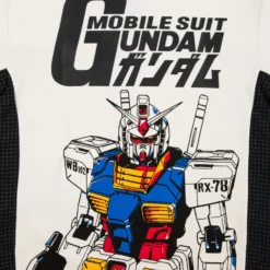 RX-78-2 Contrast Zip Hoodie -Atsuko Sale Store HDA2GUNGUN 3