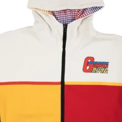 RX-78-2 Contrast Zip Hoodie -Atsuko Sale Store HDA2GUNGUN 6