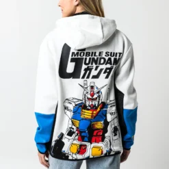 RX-78-2 Contrast Zip Hoodie -Atsuko Sale Store HDA2GUNGUN ecomm 5