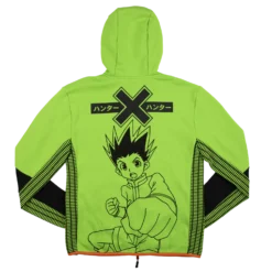 Gon Freecss Contrast Zip Hoodie -Atsuko Sale Store HDA2GUPHXH 2