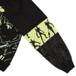 Shinji And Eva Unit-01 Patchwork Hoodie -Atsuko Sale Store HDA2JT0NGE 4