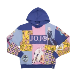 Golden Wind Character Panel Hoodie -Atsuko Sale Store HDA51P1JOJ 001