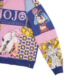 Golden Wind Character Panel Hoodie -Atsuko Sale Store HDA51P1JOJ 007