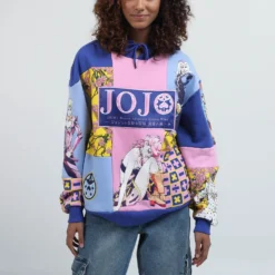 Golden Wind Character Panel Hoodie -Atsuko Sale Store HDA51P1JOJ ecomm TARYNSMALL