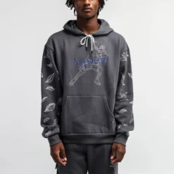 NARUTO Sasuke Uchiha Grey Hoodie