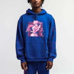 Yu Yu Hakusho Blue Hoodie