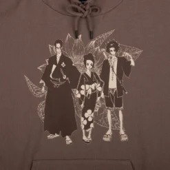 Samurai Champloo Grey Hoodie -Atsuko Sale Store HDA62U3SCH 02