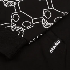 BLEACH Black Hoodie -Atsuko Sale Store HDA62YLBLC 03