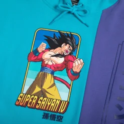 Super Saiyan IV Panel Hoodie -Atsuko Sale Store HDM040VDBG 3