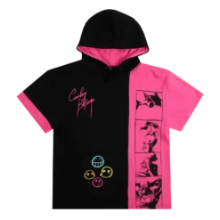 Bebop Crew Colorblock Short Sleeve Hoodie