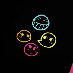 Bebop Crew Colorblock Short Sleeve Hoodie -Atsuko Sale Store HDM069TCBP 3