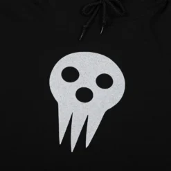 Maka And Soul Black Hoodie -Atsuko Sale Store HDM19R7SER 3