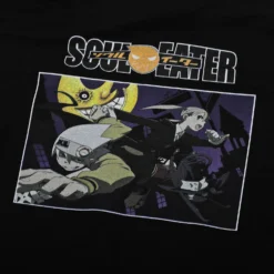 Maka And Soul Black Hoodie -Atsuko Sale Store HDM19R7SER 4