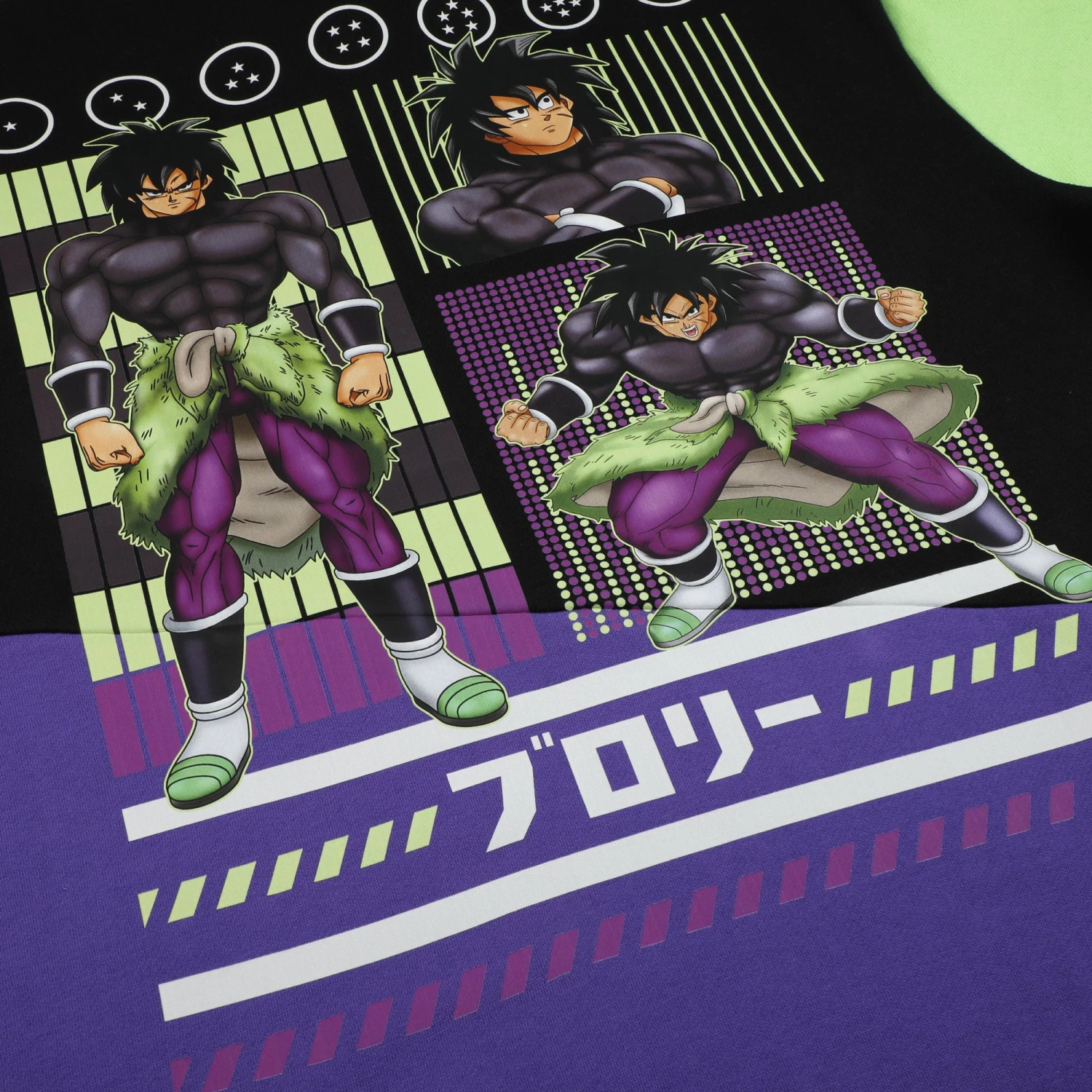 Broly Split Short Sleeve Hoodie 7 Broly Split Short Sleeve Hoodie - Image 5
