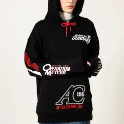 Operation Meteor Black Hoodie -Atsuko Sale Store HDM2DPRGUN ecom 03