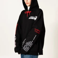 Operation Meteor Black Hoodie -Atsuko Sale Store HDM2DPRGUN ecom 04