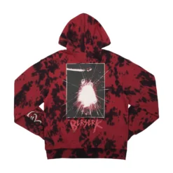 Brand Of Sacrifice Red Acid Wash Hoodie -Atsuko Sale Store HDM2JR6CRU 004
