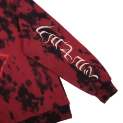Brand Of Sacrifice Red Acid Wash Hoodie -Atsuko Sale Store HDM2JR6CRU 006