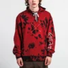 Brand Of Sacrifice Red Acid Wash Hoodie -Atsuko Sale Store HDM2JR6CRU ecommCHRISTIANLARGE