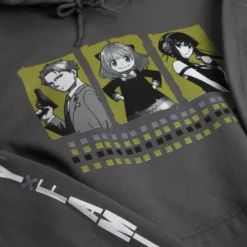 The Forgers Grey Hoodie 11 The Forgers Grey Hoodie -Atsuko Sale Store HDM2L6YCRU social