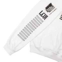 Levi Ackerman ODM White Hoodie -Atsuko Sale Store HDM5933ATN 2