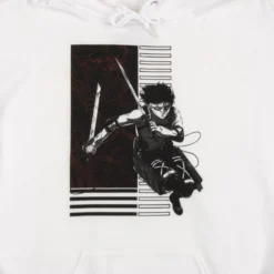Levi Ackerman ODM White Hoodie -Atsuko Sale Store HDM5933ATN 3