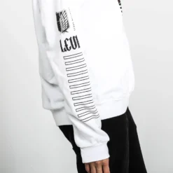 Levi Ackerman ODM White Hoodie -Atsuko Sale Store HDM5933ATN ecomm 6