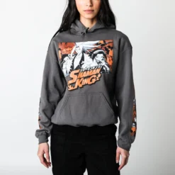 Yoh And Amidamaru Charcoal Hoodie -Atsuko Sale Store HDM5BNMSHA ecomm