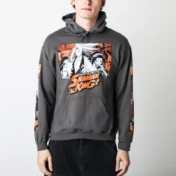 Yoh And Amidamaru Charcoal Hoodie -Atsuko Sale Store HDM5BNMSHA ecomm 4