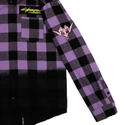 Edgerunners Flannel Hoodie -Atsuko Sale Store HDM5NP0CPR 006