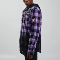 Edgerunners Flannel Hoodie -Atsuko Sale Store HDM5NP0CPR JordanLarge003